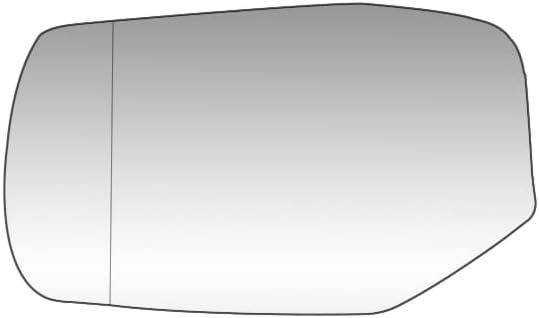 SCITOO Exterior Mirror Glass Driver Left Side Fit for 2013-2017 For Honda ACCORD W/HEATED Chrome Aspherical Replacement Side Mirror Glass RM27057-22P