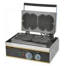 110v Electric Belgium Belgian Double Waffle Maker Machine Baker Iron Mold