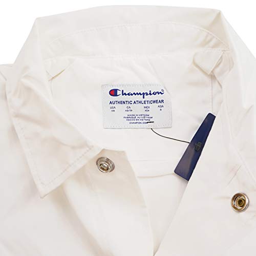 Champion Arkansas Razorbacks Men's White Classic Coaches Jacket (Medium,White)2