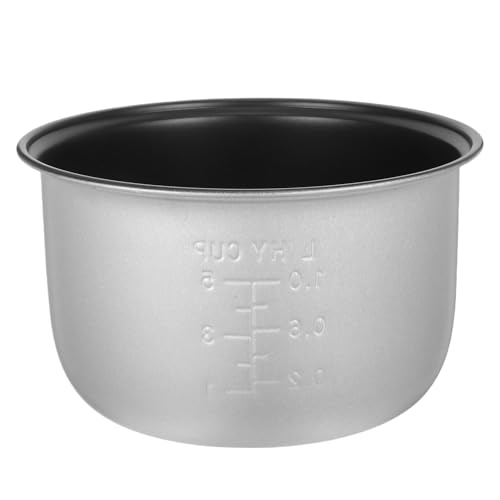 SAFIGLE Olla Interior de Aleación para Cocedora de Arroz Antiadherente Molde Metálico para Pasteles Repuesto para Olla Eléctrica Doméstica y Hotelera