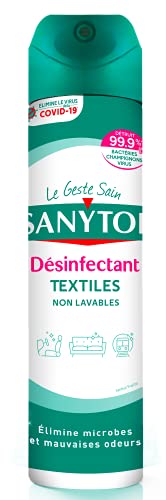 SANYTOL Désinfectant Textiles Non Lavables Aérosol, 300 ml