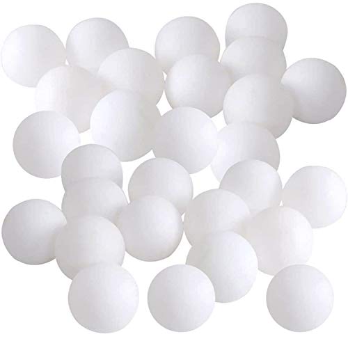 Ping Pong Balls, Best Bulk Pack of 144 Plastic White Table Tennis Beer Pong Balls, Perfect for Christmas Tree Ornaments, Crafting, Decorations and Much More!