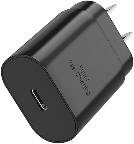Galaxy S23 S22 USB C Charger Block 25W PD Super Fast Charger Type C Wall Plug Adapter Quick Charging for Samsung Galaxy S23/S22/S21/S20/Z Fold 3 5G/Z Fold 4/Note20/iPhone 14/iPad/Tablet B08R72H6PP