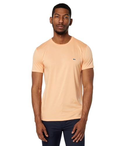 Image of Lacoste Men's Short Sleeve Pima Jersey Crew Neck Tee