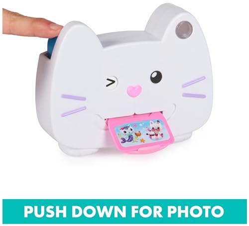 DREAMWORKS GABBY'S DOLLHOUSE - Spielzeug Katzen-Kamera mit 3 Fotomotiven, geeignet für Kinder ab 3 Jahren