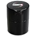 Tightvac - 1/2 oz to 3 ounce Airtight Multi-Use Vacuum Seal Portable Storage Container for Dry Goods, Food, and Herbs - Black