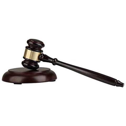 Sourcemall Wooden Gavel and Block for Lawyer Judge Auction Sale Cover