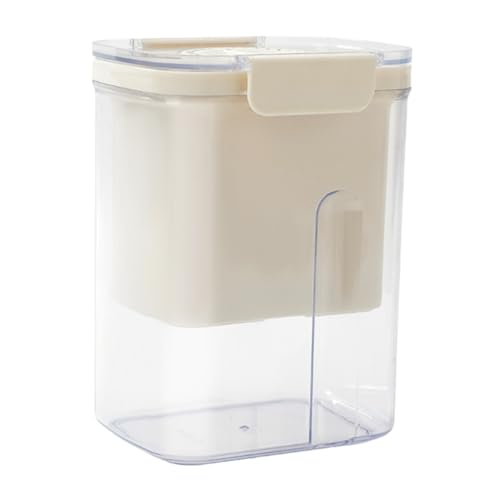 IMIKEYA 酸???器 ヨーグルトメーカー用目細いメッシュストレーナー 蓋付きホエイ離器 簡単洗浄可能 豆乳牛乳対応 家用自家製ヨーグルト