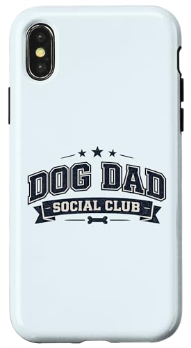 Dog Dad Social Club Varsity College - �����Y ���D���B �X�}�z�P�[�X iPhone X/XS �p
