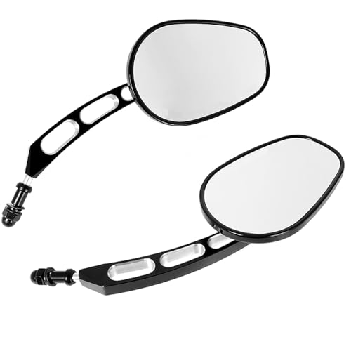 Espejos retrovisores universales para motocicletas Road King Touring y Sportster XL883 1200