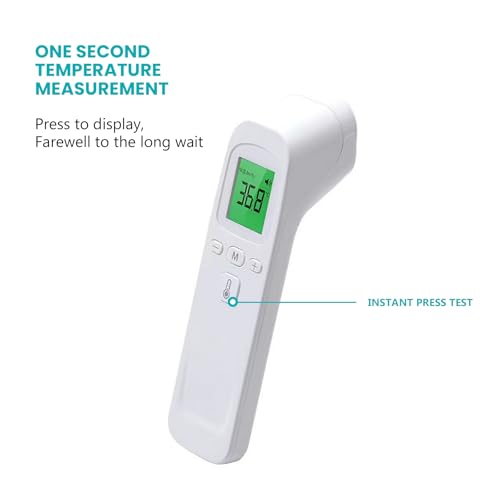 Touchless Baby Thermometer with Fever Alarm and Memory LCD Display - Image 3