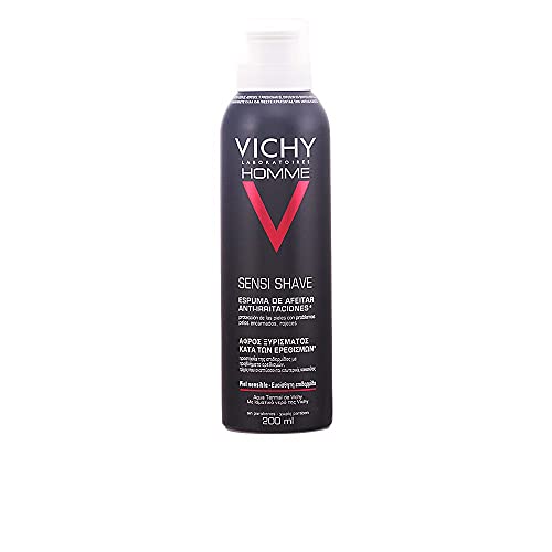 Vichy Anti-Irritation Shaving Foam, Protected and Hydrated Skin, ...