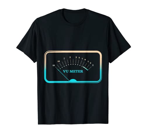 Controlla il nostro marchio per scoprire Funny Engineering tees. VU Meter Sound Engineer Gift VU Meter Analog Audio Engineer, Sound Technician Volume Indicator Music Mixer