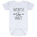 ChalkTalkSPORTS Baby & Infant One Piece | Worth The Wait | Bodysuit Small