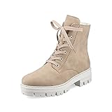 Rieker Damen Schnürstiefel 76141, Frauen Stiefel,Winterschuhe,uebergangsschuhe,schnürboots,halbstiefel,Woman,beige (60),39 EU / 6 UK