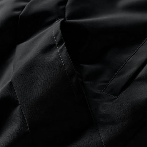 Womens Bomber Jacket Casual Zip Up Coat Lightweight Jackets with Pockets - image 6