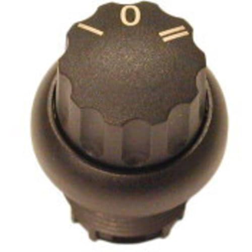 Eaton 216864 Wahl Bouton sélecteur noir rotatif à trois positions crantées