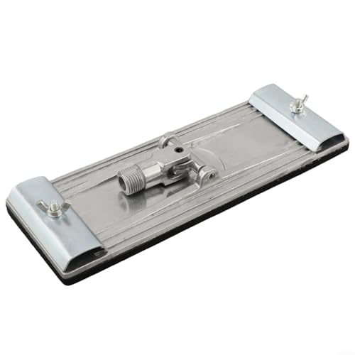 Soporte para lijadora de mano con marco de aleación de aluminio para paneles de yeso, carrocería automática, madera y metal lijado y pulido (rosca externa)