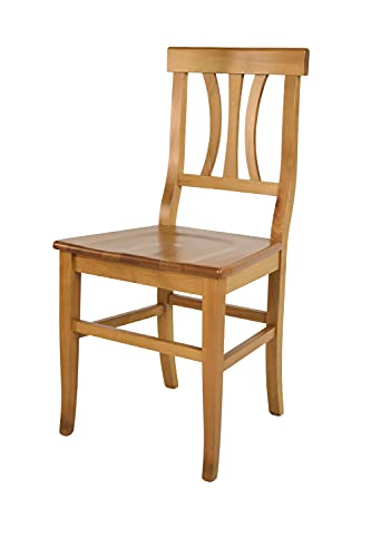 t m c s Tommychairs - Chair ARTEMISIA suitable for kitchen and dining room, strong structure and seat in durmast painted beechwood