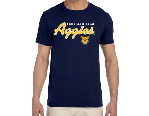 Camiseta NCAA Campus Script de algodón premium con acabados resistentes y suaves 2