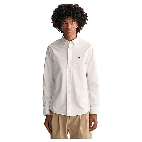 GANT SHIRT LS SLIM OXFORD STRETCH SHIRT