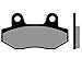 Price comparison product image Brenta Brake Pads Organic Moto For DAELIM, Garelli, Honda, Hyosung, SYM