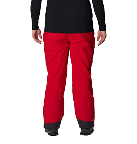 Columbia Calça masculina em pó Stash, vermelho montanha, GG x longa
