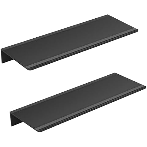 Wisfame Black Floating Shelves Set of 2 Cover