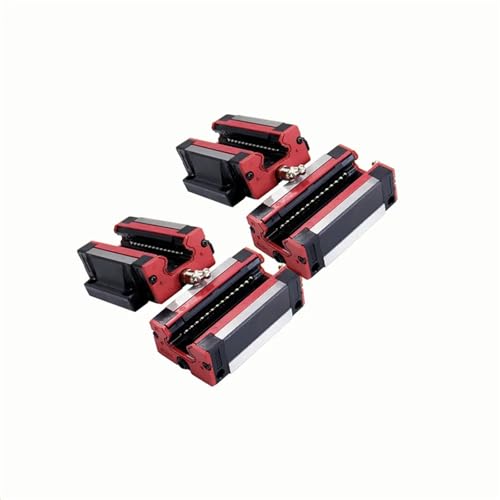 Patins HGW15CC pour rails HGR15, guidages linéaires haute rigidité en acier d'ingénierie