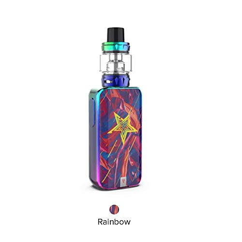 Vaporesso Luxe-S kit, Vaporesso Luxe-S Mod y Skrr-S Tank, Compatible con Vaporesso QF Strip, QF Meshed y Vaporesso GT, No Nicotina y Tabaco(Acro iris)