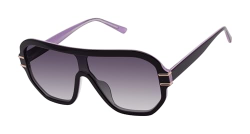 L.A.M.B. Gwen Stefani LA594 Shield Sunglasses for Women, UV400 Protection