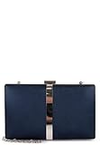 Party Tamaris Clutch Amalia 30450 Damen Handtaschen Zweifarbig darkblue 505 One Size