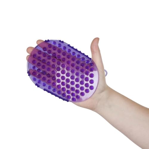 Kerbl Magnet-Massage-Striegel royalblau