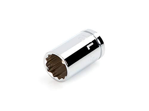 Image of TEKTON 3 /8 Inch Drive x 1 /2 Inch Shallow 12-Point Socket | SHD12213