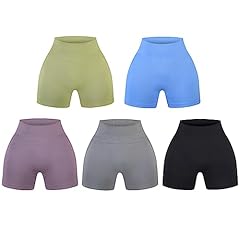 Black Gray Olive Green Blue Lavender 5 Pack