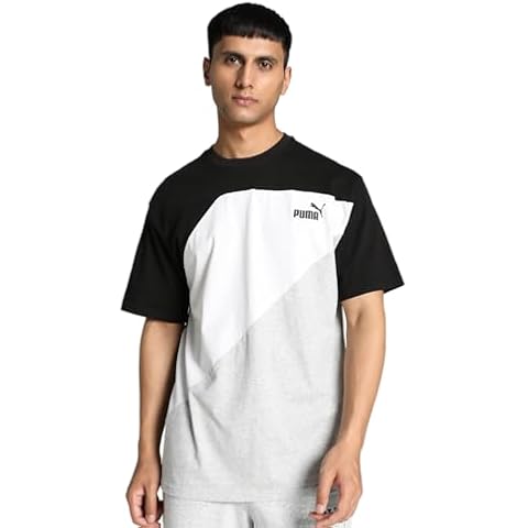 PUMA Power Colorblock Performance Tee for Men Cover