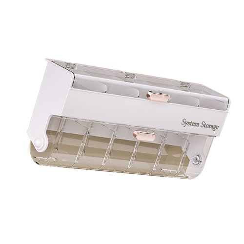 Oxxggkao Solución de almacenamiento de ropa interior fácil de encontrar con cajones de diseños transparentes y separadores ajustables, accesorios para el hogar, organizadores de cajones