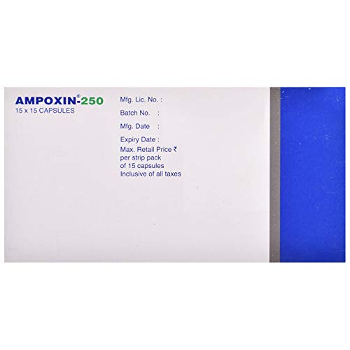 Ampoxin 250 - Strip of 15 Capsules