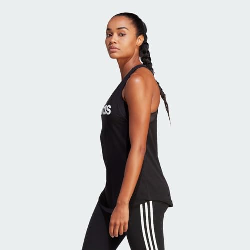 adidas Women's Linear Logo Crew Neck Tank4