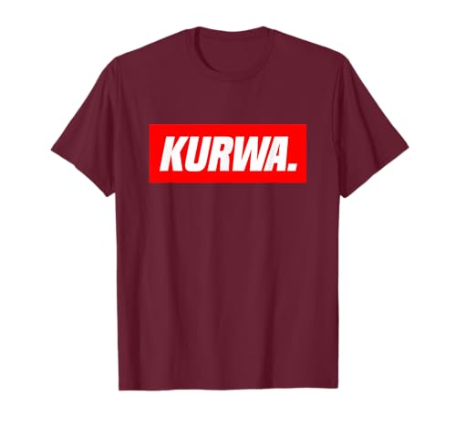 Polska Tee Shirt Kurwa Pologne T-Shirt