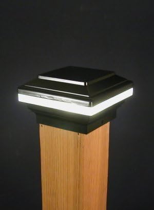 Aurora Saturn Led Deck Light Black 3 1 2 Patio Deck Lights 
