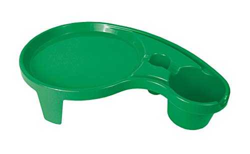 The Original Party Pal Plate and Utensil, 6 Pack, Kelly Green