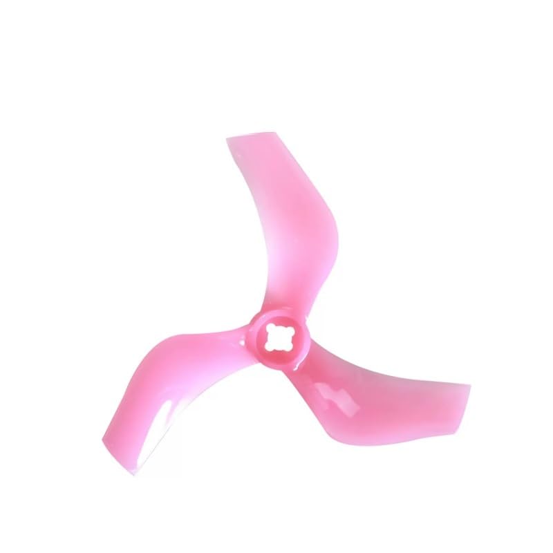 Hélice canalisée 75mm 3 pales rose pour moteur 1408 1808