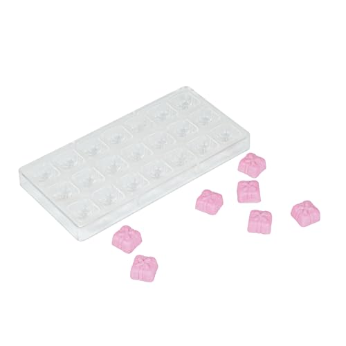Restaurantware-Pastry Tek 10.8 x 5.3 Inch Chocolate Shaping Mold, 1 Freezable Candy Mold...