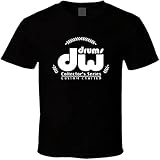 Cotton Dw Drums Logo Black Men Tshirt Custom Shirt L