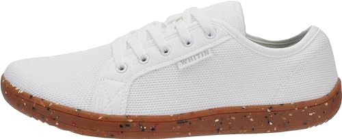 Image of WHITIN Men's Wide Barefoot Sneakers for Optimal Relaxation W81 | Foot-Shaped Fit, Ground Feel, Lightweight & Breathable, Versatile Comfort for Walking, Standing & Training