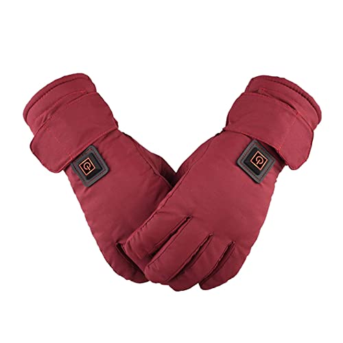 Gants chauffants électriques rechargeables 2600mAh moto ski