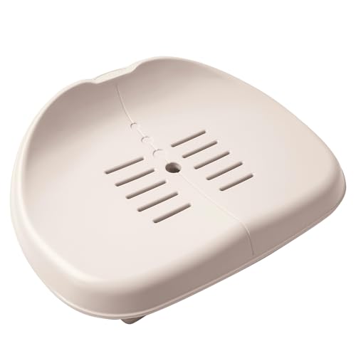 Intex 28502 – Rutschfester Sitz für PureSpa, auf zwei Höhen verstellbar, Kunststoff, Beige, 47x36x22 cm