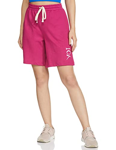 Image of YOI Women's Boyfriend Shorts (2022YOISS14 Pink Medium)