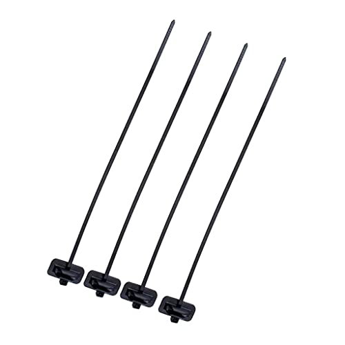 Set of 4 Mountain Bike Self-Locking Cable Ties Brake Hose Guide Clips